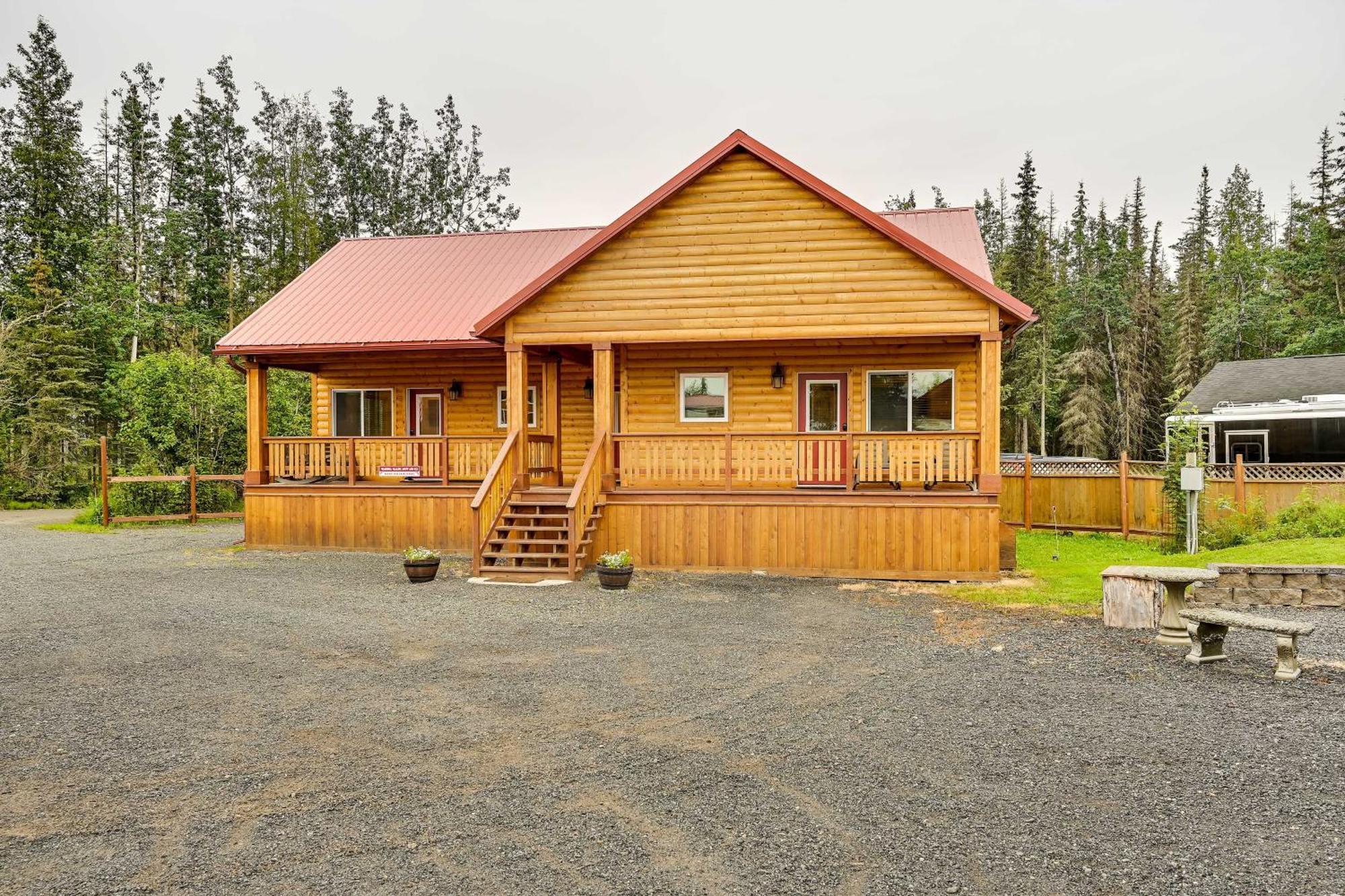 Fishermans Cabin In Soldotna Near Kenai River! Exterior foto